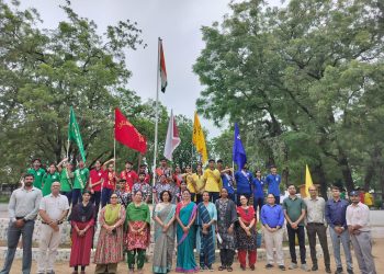 पीएम श्री केंद्रीय विद्यालय सीआरपीएफ गांधीनगर में विद्यार्थी परिषद पद अलंकरण समारोह हर्षोल्लास के साथ सम्पन्न