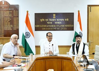 केंद्रीय मंत्री शिवराज सिंह चौहान से दिल्ली में असम एवं राजस्थान के मंत्रियों ने की भेंट