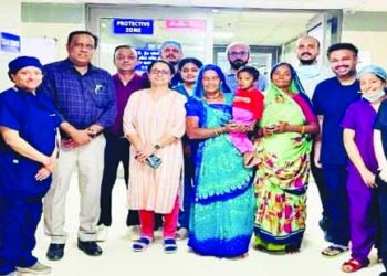 बच्चे की श्वासनली में फंसा सुपारी का टुकड़ा और सिविल अस्पताल के डॉक्टरों ने किया सफल ऑपरेशन