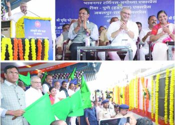 रीवा से हड़पसर पुणे एवं जबलपुर से रायपुर नई ट्रेन सेवा प्रारंभ