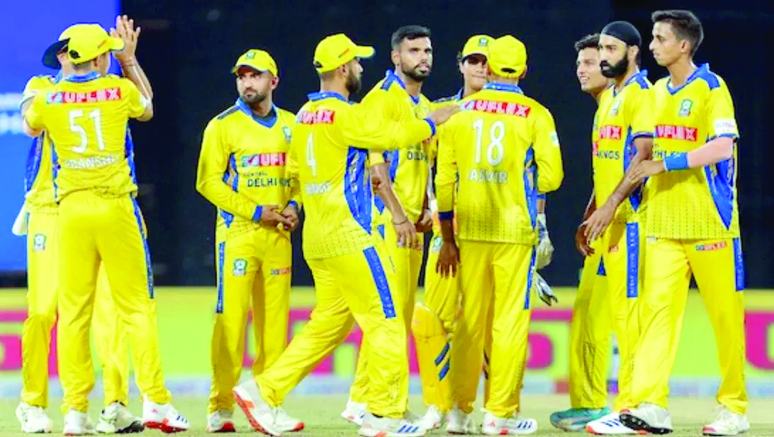 सेंट्रल दिल्ली किंग्स ने DPL 2025 में लगाई जीत की हैट्रिक, पॉइंट्स टेबल में टॉप पर