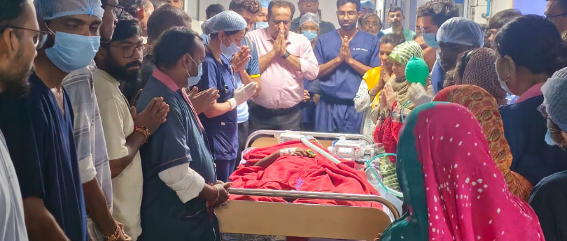 सिविल अस्पताल में हुआ 207वां अंगदान: एक लीवर और दो किडनी का दान प्राप्त