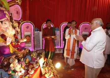 मुख्यमंत्री भूपेंद्र पटेल घाटलोडिया विधानसभा निर्वाचन क्षेत्र में विभिन्न गणेशोत्सव में सहभागी हुए