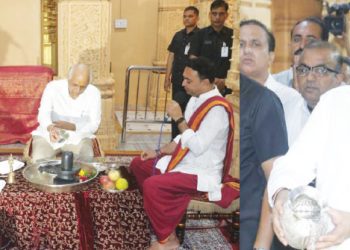 मुख्यमंत्री भूपेंद्र पटेल ने पवित्र श्रावण माह के अंतिम सोमवार को सोमनाथ महादेव का दर्शन-पूजन किया