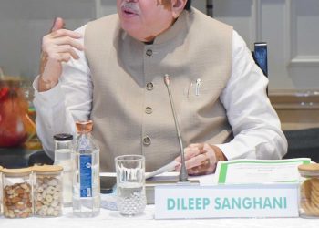 दिलीप संघाणी ने भारतीय जन परिषद के माध्यम से अमेरिका द्वारा भारत को दबाने के प्रयास की निंदा की