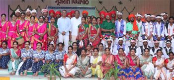 गुजरात विद्यापीठ में अंतर्राष्ट्रीय आदिवासी दिवस मनाया गया