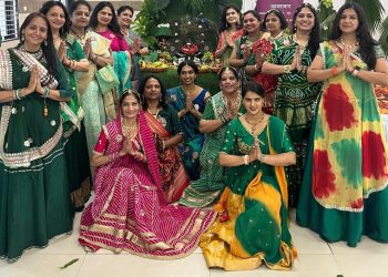 माहेश्वरी सखी संगठन अहमदाबाद का हरियाली सावन कार्यक्रम धूमधाम से मनाया गया