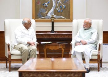 सीएम भूपेन्द्र पटेल ने दिल्ली में पीएम मोदी से गुजरात के विकास और कल्याणकारी योजनाओं पर की चर्चा