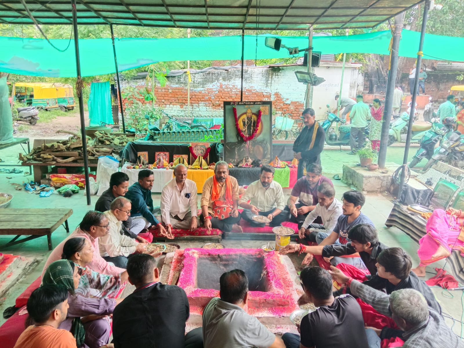 दुधेश्वर-धोबीघाट में श्री सूर्यपुत्र शनिदेव श्रावण अमावस्या उत्सव मनाया गया