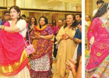 अहमदाबाद में गुजरात मीडिया क्लब ने मनाया भव्य नवरात्रि गरबा महोत्सव