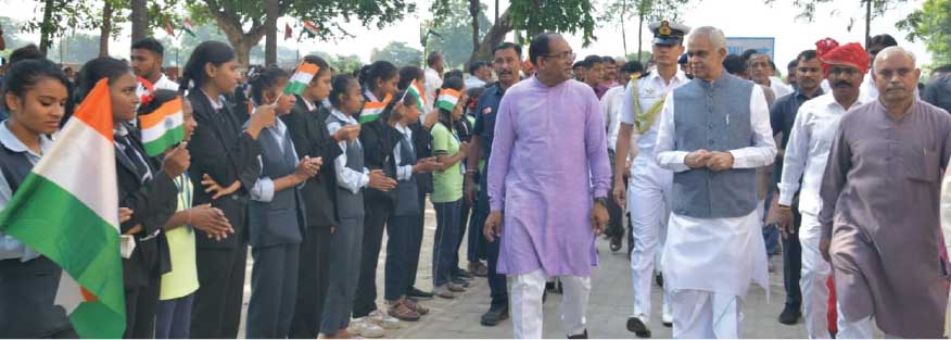 गुजरात विद्यापीठ में खेल भारती-2025 का भव्य शुभारंभः राज्यपाल आचार्य देवव्रत ने बच्चों को खेल और प्राकृतिक खेती के लिए प्रेरित किया