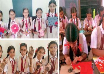 हिन्दी प्राथमिक शाला, शाहपुर में  हिन्दी दिवस के उपलक्ष में कई प्रतियोगिताएं आयोजित