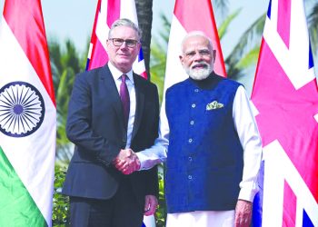 ब्रिटेन के प्रधानमंत्री  कीर स्टार्मर से मुलाकात के बाद बोले पीएम,भारत-ब्रिटेन संबंधों की नींव में ही लोकतंत्र:मोदी