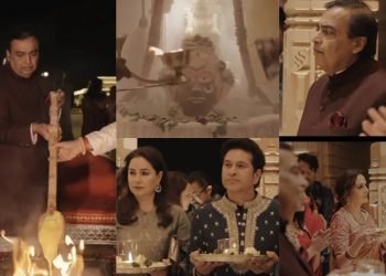 अंबानी परिवार ने गिर में शिव मंदिर की प्राण प्रतिष्ठा की; सचिन, धोनी, रणवीर-दीपिका समारोह में शामिल हुए