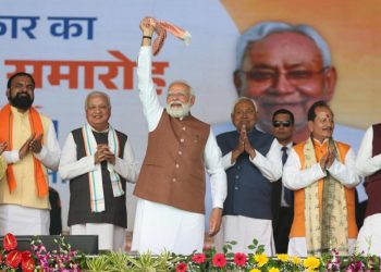 नीतीश कुमार 10वीं बार बिहार के मुख्यमंत्री बने