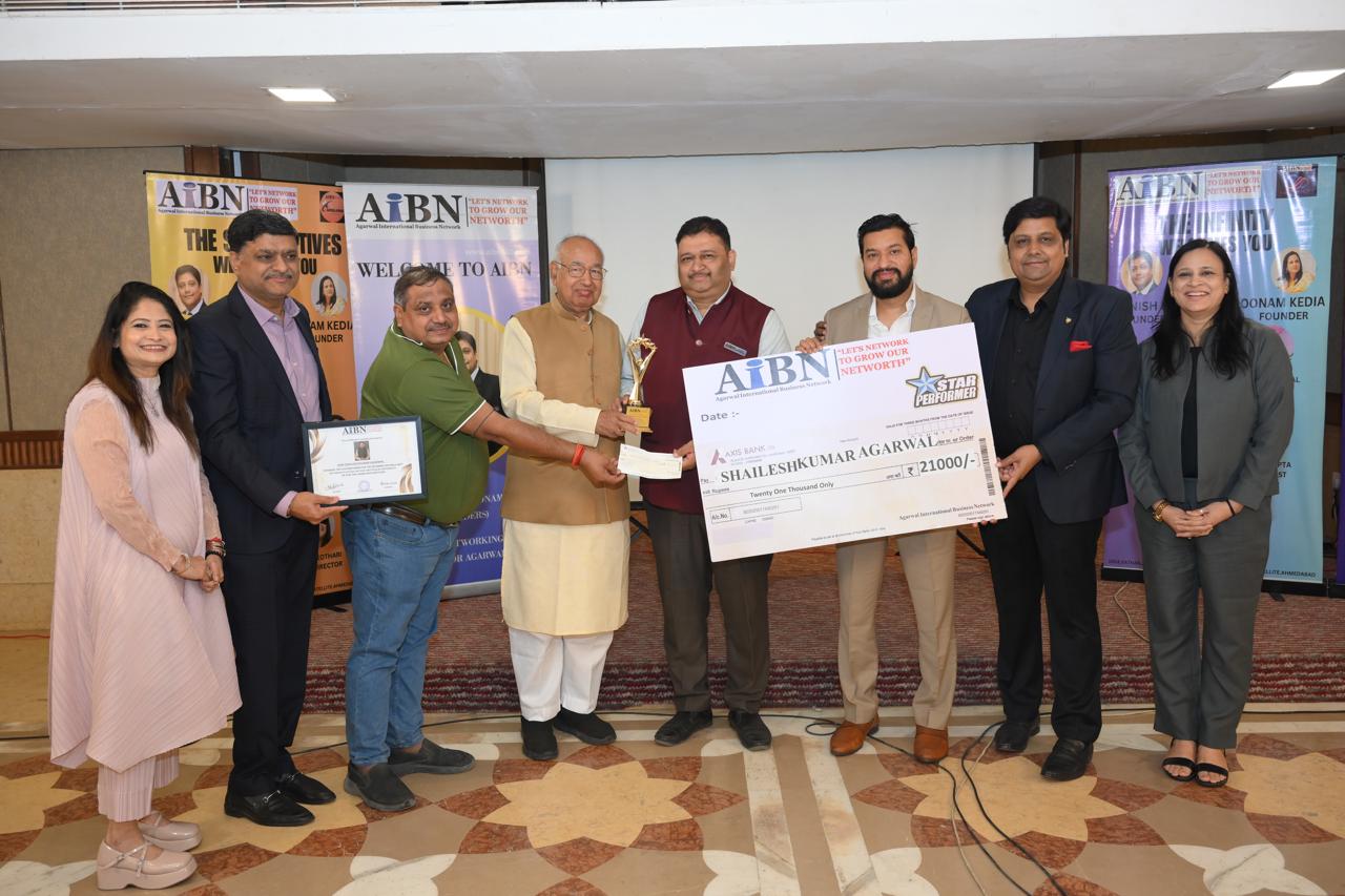 AiBN की दिसंबर माह की मेगा मीट का सफल आयोजन