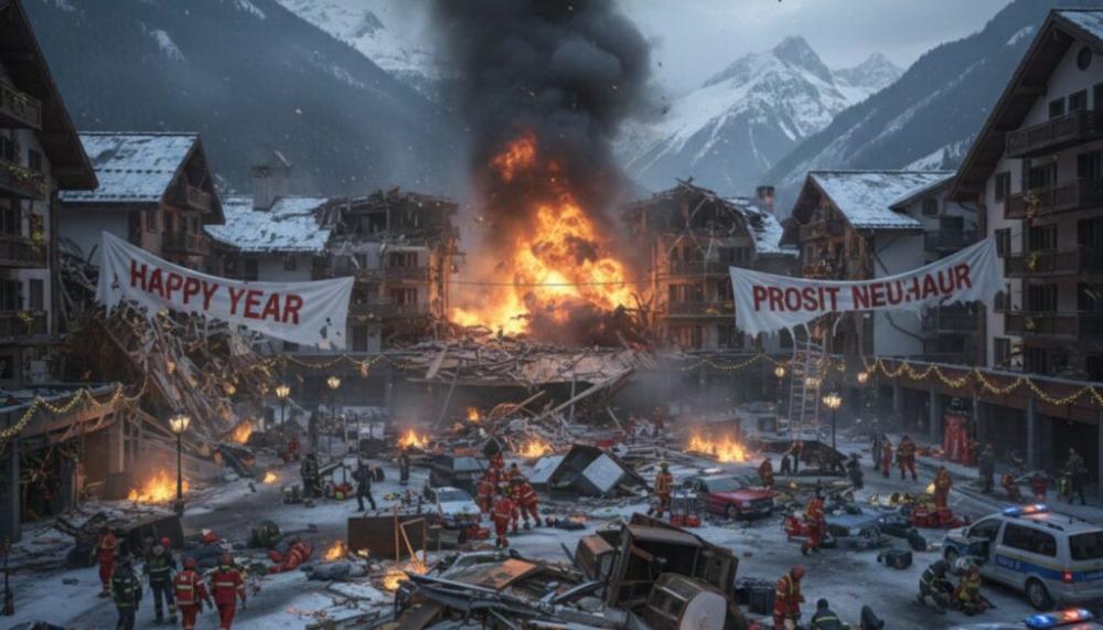 न्यू ईयर सेलिब्रेशन के दौरान स्विट्जरलैंड के रिसॉर्ट में ब्लास्ट, 40 की मौत, 100 से ज्यादा घायल