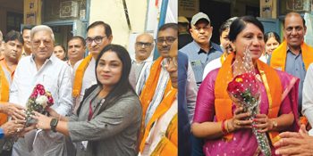 हिन्दी हाईस्कूल, शाहपुर के प्रांगण में विधायक कौशिक जैन के मार्गदर्शन में 9वां विशाल सरकारी योजना शिविर आयोजित