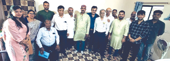 ‘साहित्यालोक’ की मासिक काव्य-गोष्ठी संपन्न राम भक्ति और विविध रसों की बही धारा