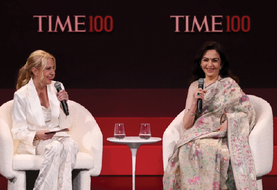 TIME 100 समिट: नीता अंबानी ने भारत को बताया दुनिया की ‘सॉफ्ट पावर’ का नया चेहरा