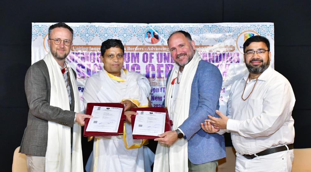 वैश्विक स्वास्थ्य एवं अनुसंधान सहयोग को नई दिशाः पतंजलि अनुसन्धान संस्थान और सदर्न क्रॉस यूनिवर्सिटी, ऑस्ट्रेलिया के बीच समझौता ज्ञापन पर हस्ताक्षर